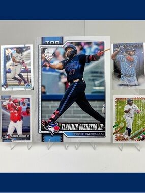 Vladimir Guerrero Jr. Jumbo Card + lot of 4